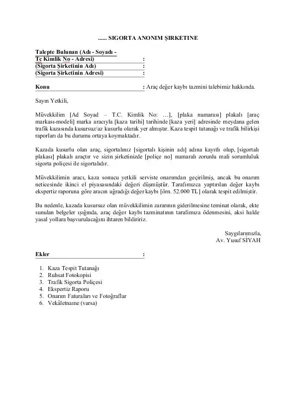 Arac deger kaybi Asil 1